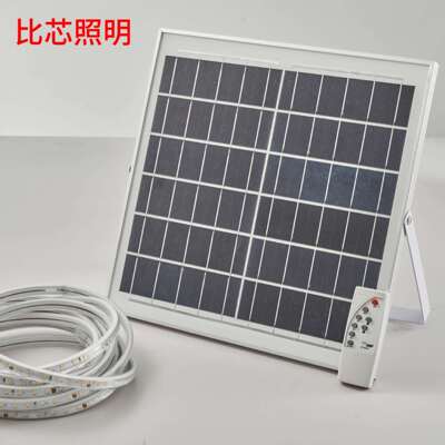 led太阳能低压灯带户外防水庭院露营氛围天黑自动亮SMD贴片软灯条