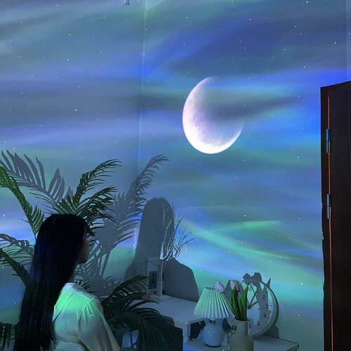 【旅行者七号】北极光投影灯氛围星空灯卧室满天星投影520礼物