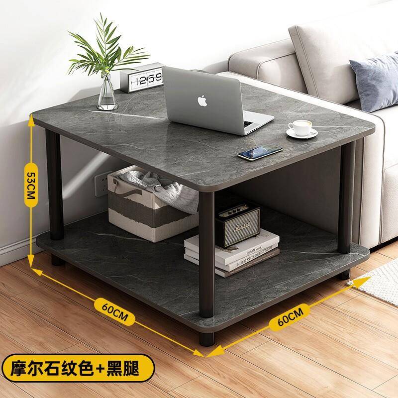 边桌客厅家庭简单轻豪华小咖啡桌小公寓沙发方桌边桌卧室床边