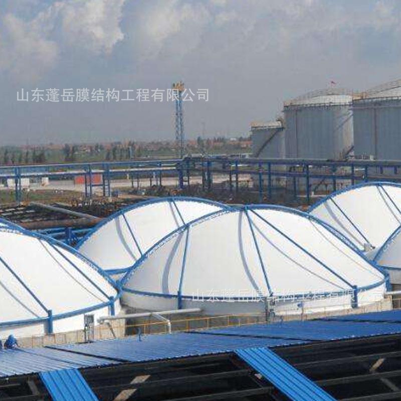 污水池反吊膜户外加盖工程安装大型膜结构家用池罩加厚棚源头厂家