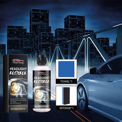 Rayhong Car Headlight Polishing Liquid - For headlight scrat