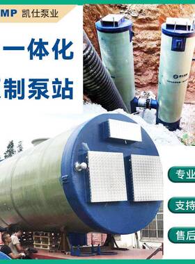 厂家定制供应地埋式一体化泵站 智能型污水提升设备 雨水污水处理