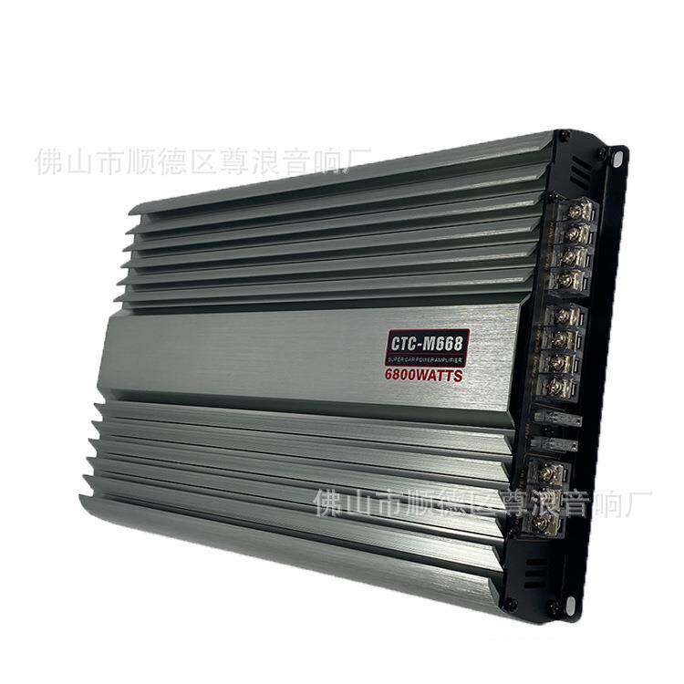 厂家直销RCA车载音响功放机12V大功率80W*4通道AB类汽车功放