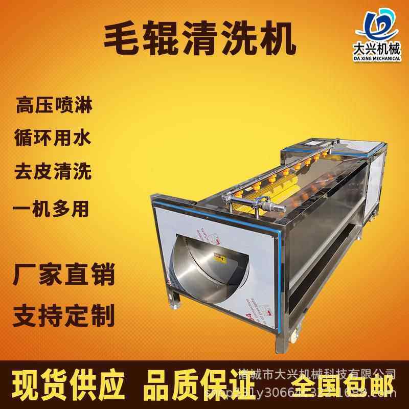 芥菜毛辊去皮清洗机 果蔬去泥去杂质清洗机 橘子橙子清洗机,清洗/食品/商业设备,果蔬加工设备,淘宝优惠券,粉丝福利购,淘宝优惠卷