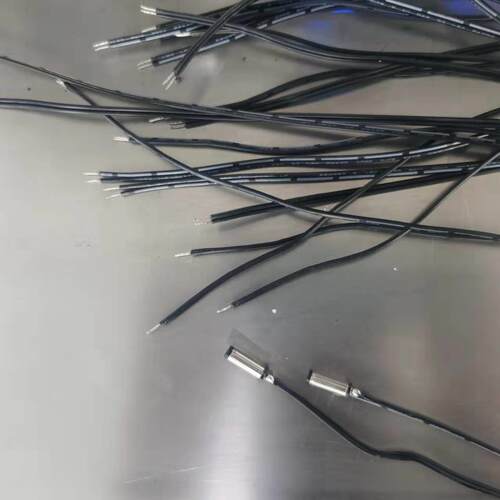 1185线圆线扁DC001线二芯编织烘扭蔽穿热缩管屏管自动焊刷锡机