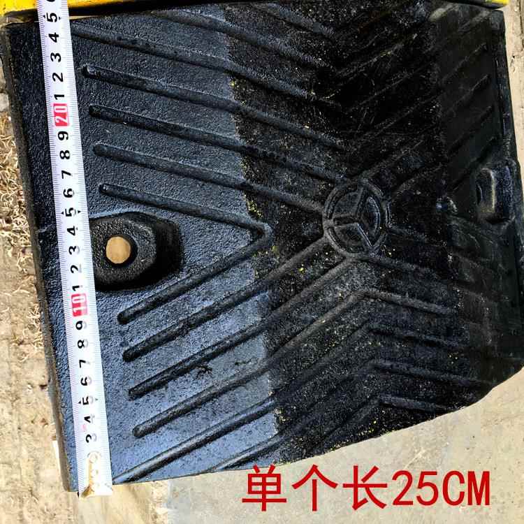 铸钢减速带公路铁速垄交通设施承重减IGM200吨铸铁减速铸带减速垄