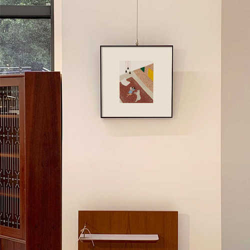 森语时光 北欧小众风景文艺客厅静物挂画现代简约人物餐厅装饰画