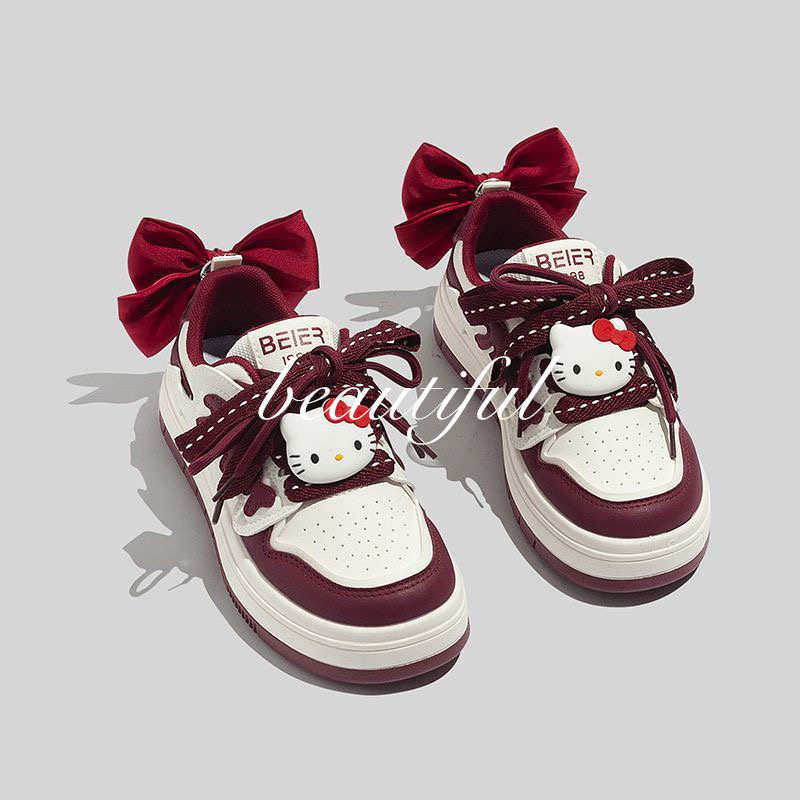 爆改草莓大头鞋子女百搭学生高颜值单鞋小白鞋厚底板鞋高街ins潮,女鞋,休闲板鞋,淘宝优惠券,粉丝福利购,淘宝优惠卷