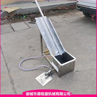 猪副品加工设备 大肠翻肠设备 脚踏便捷操作的猪大肠清洗机