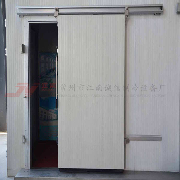 尺寸阻燃冷保温手动控温  冷库门定库门钢平移耐低温冷彩库门直销