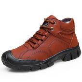 46加绒保4暖47鞋 男鞋 8羊毛雪地靴4皮9加宽加棉 45特大肥码 高档冬季