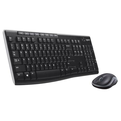 罗技（Logitech）无线键鼠 MK270 适用商务办公游戏 无线键鼠套装