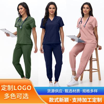 Short sleeved nursing clothes, men's and women's skin