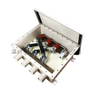 交叉互联接地箱 高压电缆保护箱 三项四孔电缆保护附件110KV220KV