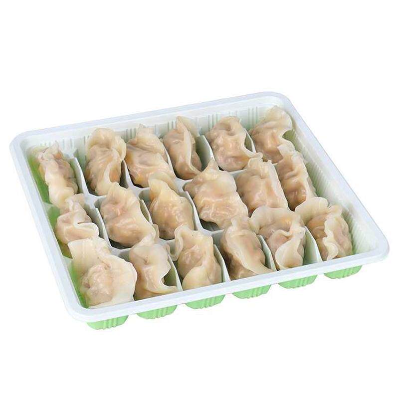 加厚一次性饺子盒多格分格塑料盒速冻水饺专用打包盒食品级带盖