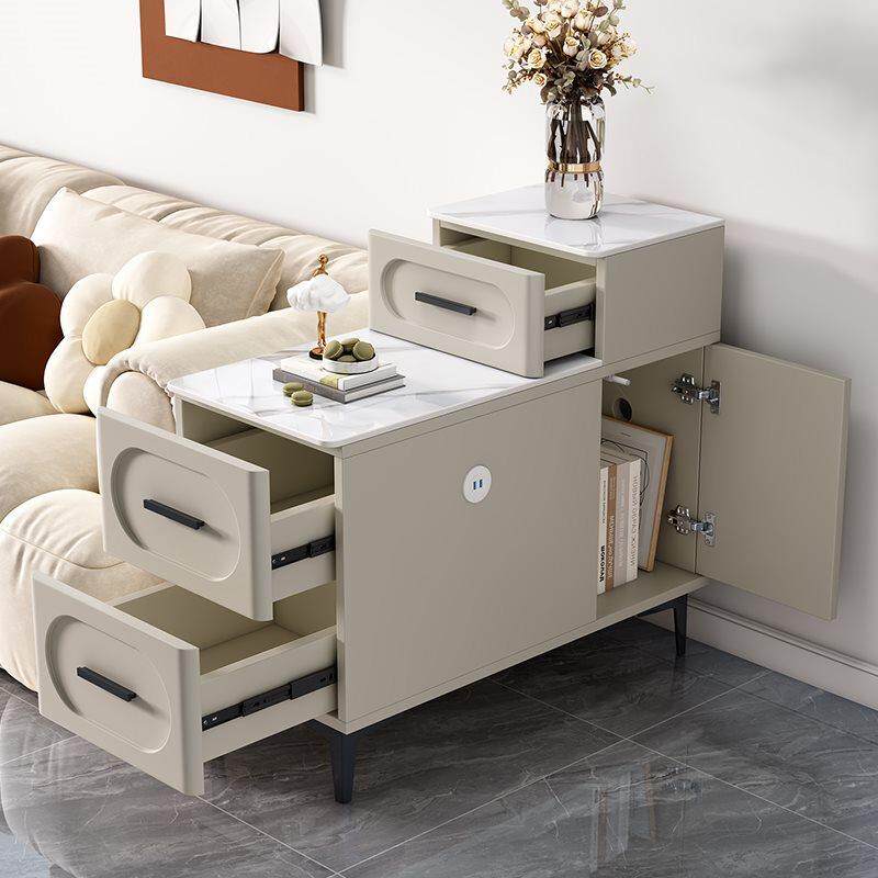 F5M75897新几简品岩板沙发边柜边柜客厅家用轻奢边储物现代侧约新