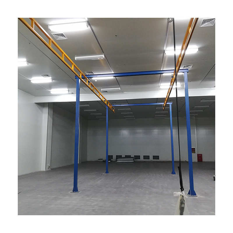 供应KBK轨道起重机0.5吨1吨轨道柔性吊车间厂房小型悬挂KBK起重机