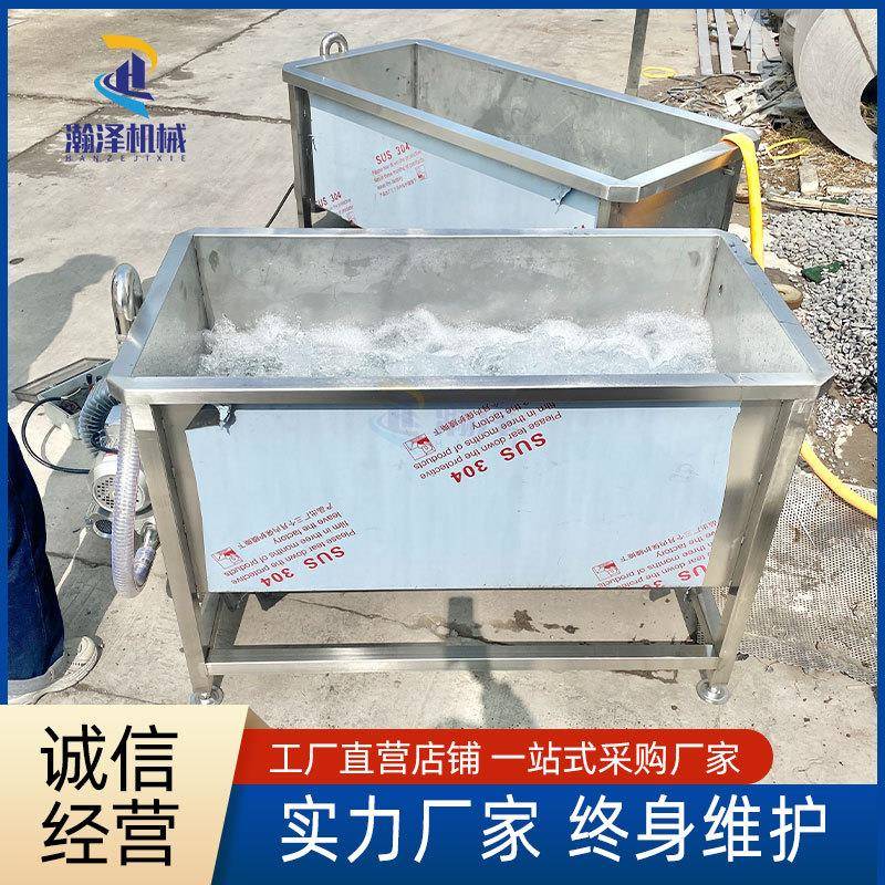 小型商用洗菜机气泡臭氧洗果洗肉机瓜果蔬菜小龙虾去泥沙农药残留