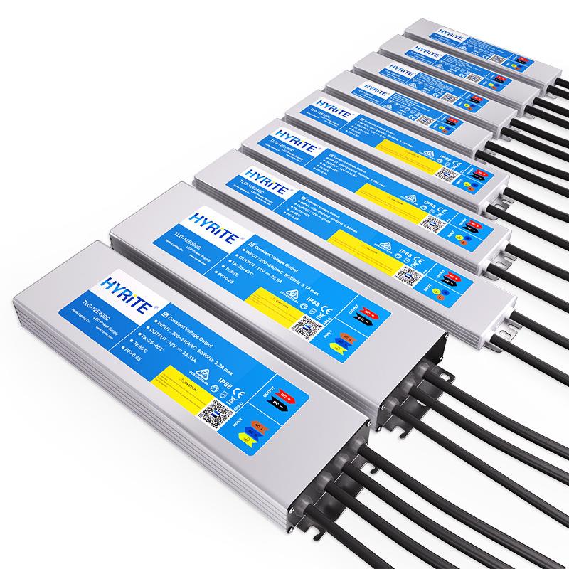 12V/24V400W恒压防水开关电源户外地埋灯景观亮化led灯带灯箱驱动