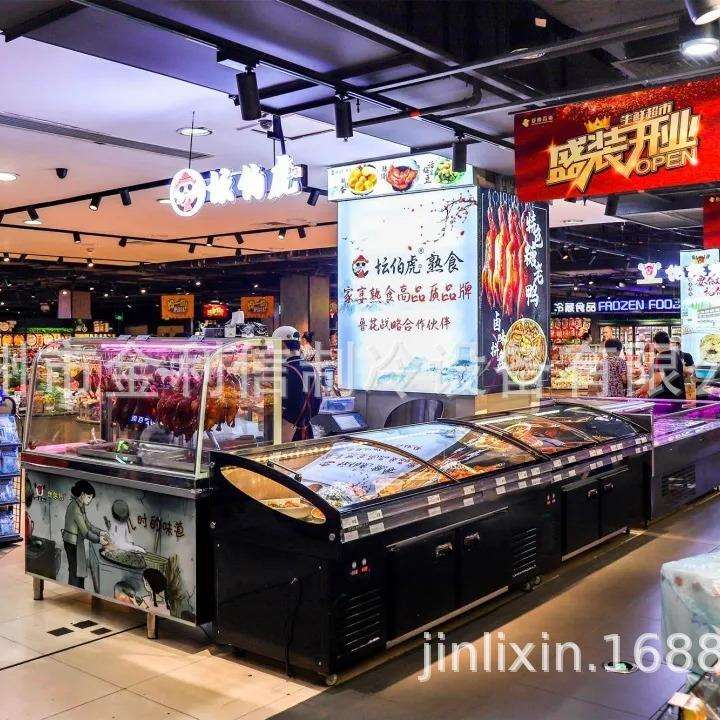 台式一米伍长双层熟食烤芝麻鸭卤饿电热保酥陈列展示柜