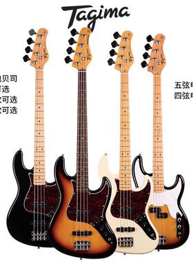 Tagima塔吉玛贝斯BASS成人儿童新手入门初学者TW65四弦五弦电贝司