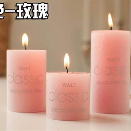 2pcs scented candles craft gift candle wax smokeless 5*5cm