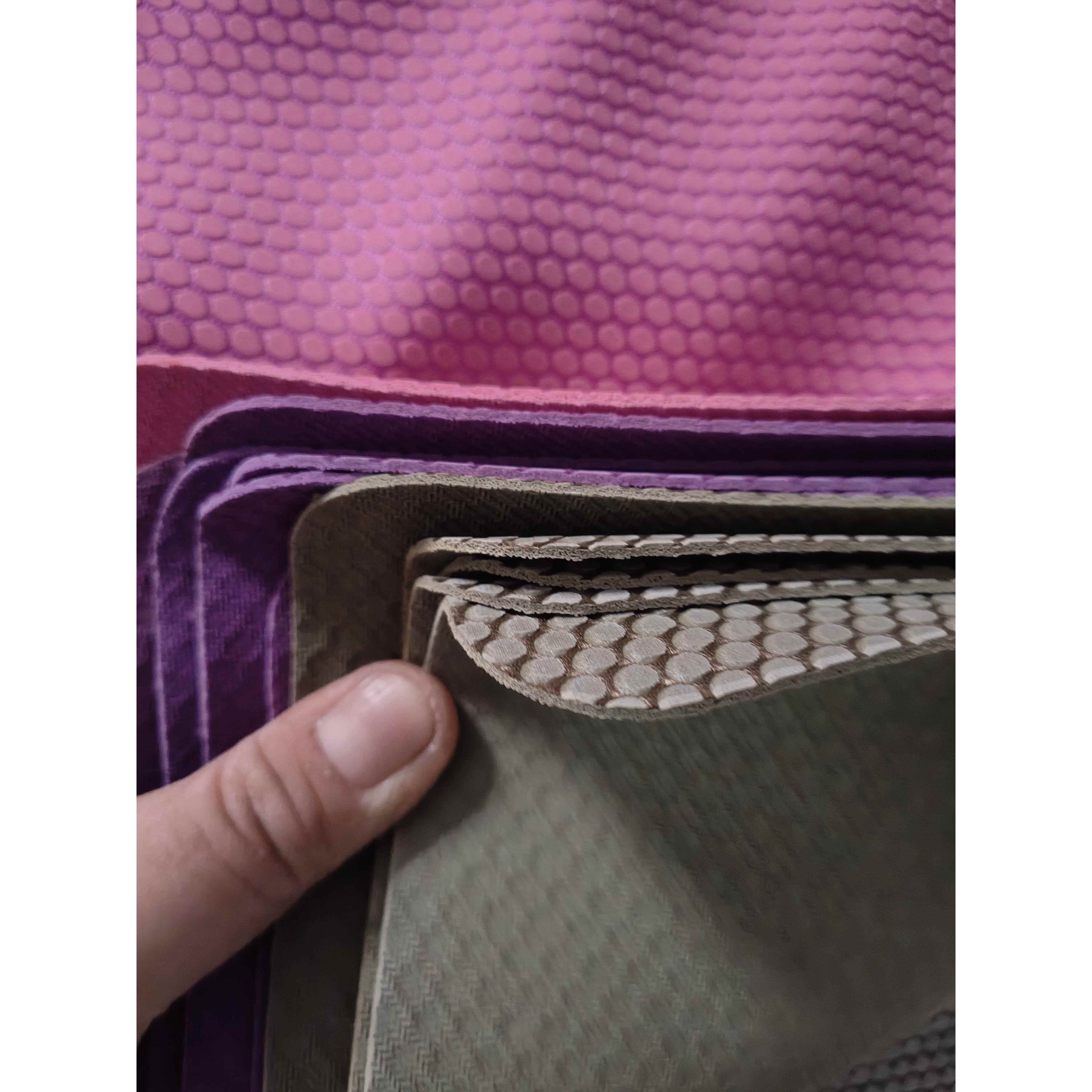 正品微瑜伽垫P瑕U天然橡胶土用豪垫干湿绳防滑吸汗家环保健身垫跳