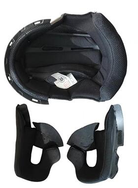 LS2摩托车头盔FF370/358/353/394/599/325/390/327/521原装内衬