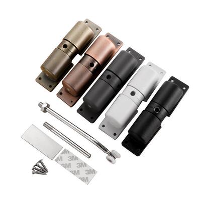 铝合金滑轮闭门器 简易可调自闭器 隐藏式关门器双弹簧大号闭门器