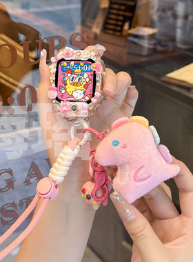 适用小学生天才Z1SD2D3Z8Q1RY06Z6A儿童电话手表带吊坠挂脖保护套