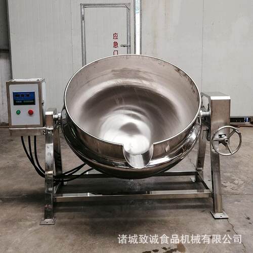 节能环保煮猪头肉生产线 休闲食品生产设备 可倾出料夹层锅