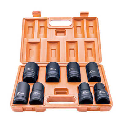 厂家供应3/4气动套筒8PCS 80mm长度重型风炮套筒8PCS