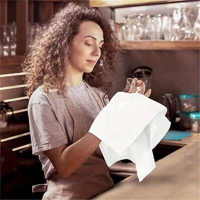 Cloth Polyester Napkins, Washable Dinner Fabric Linen