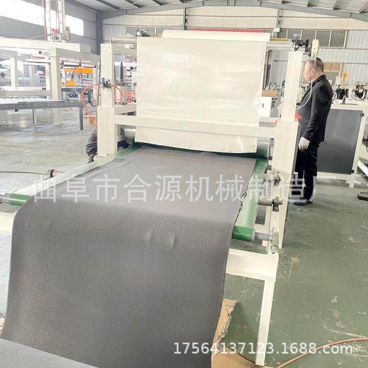 pvc复合pet卷对卷复合机 转印膜石塑板覆膜机 防水布无纺布粘合机
