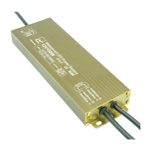 深圳LED开关电源厂24V150W薄防水电源6.25A恒压驱动变压器-名为