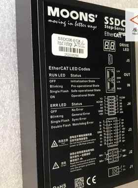 鸣志MOONS SSDC系列 多种控制模式驱动器 SSDC06-ECX-J