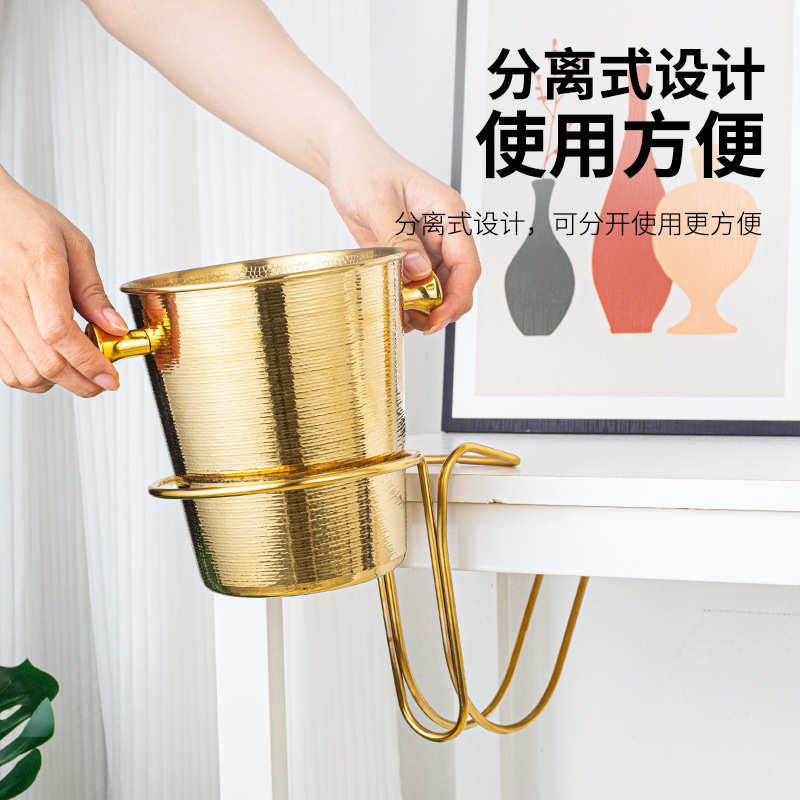 新款加厚不锈钢桌面高脚架置物酒吧ktv冰桶托架香槟桶红酒冰镇桶,餐饮具,冰夹,淘宝优惠券,粉丝福利购,淘宝优惠卷