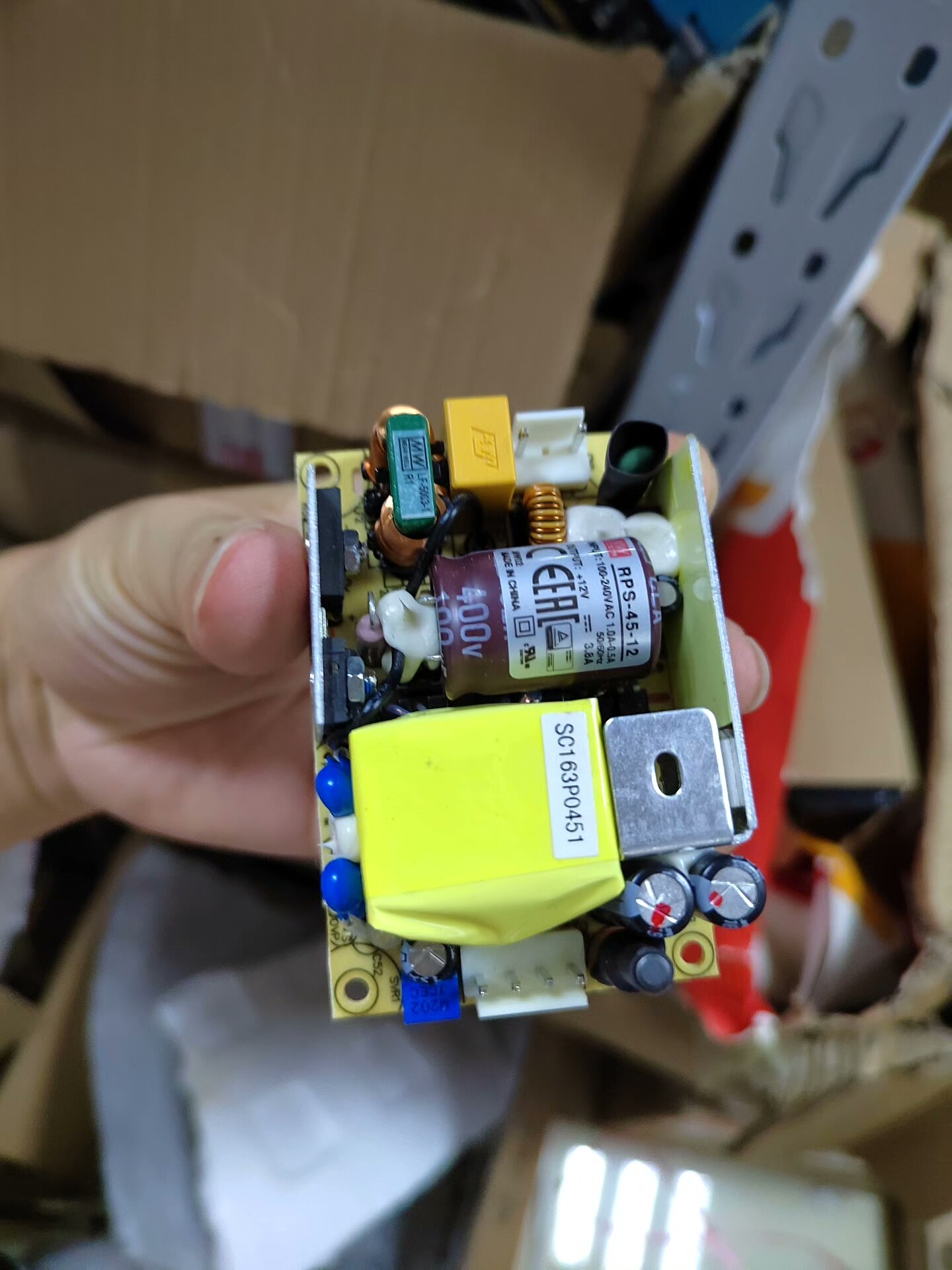 全新台湾明纬RPS-45-12的数量有155个 单价是45一