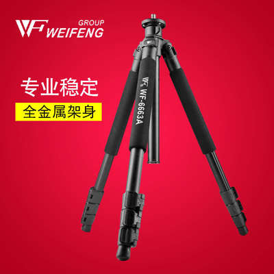 伟峰WF6663a支架单反三脚架专业摄影相机头模模特假发三角架便携