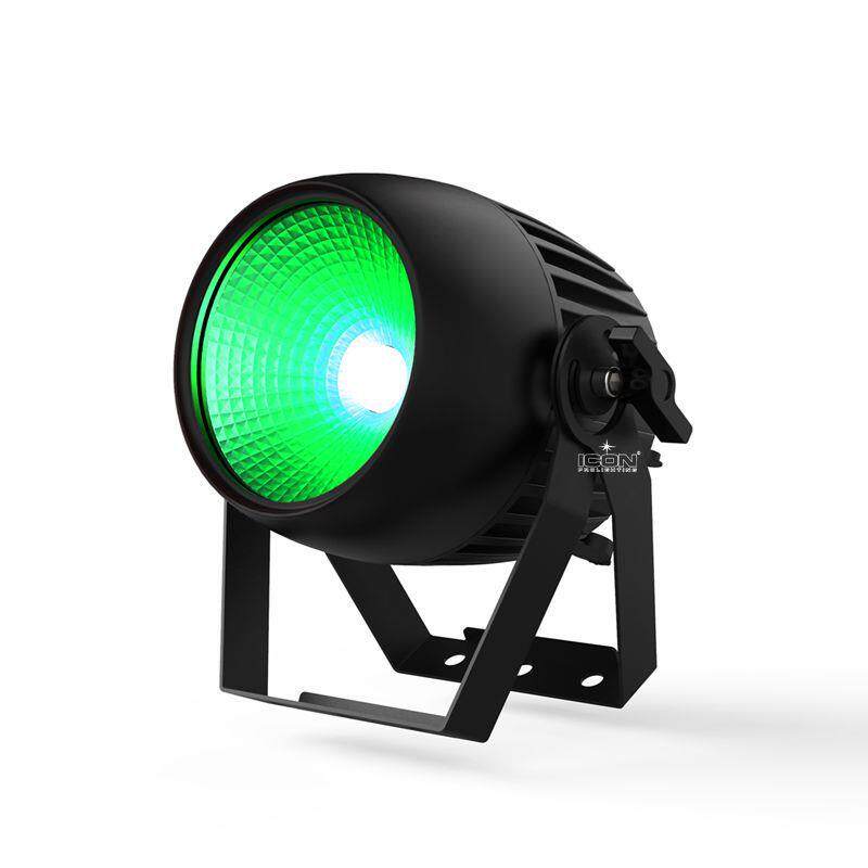 LED100W聚光灯COB户外防雨帕灯多彩染色灯景观投光建筑照明灯