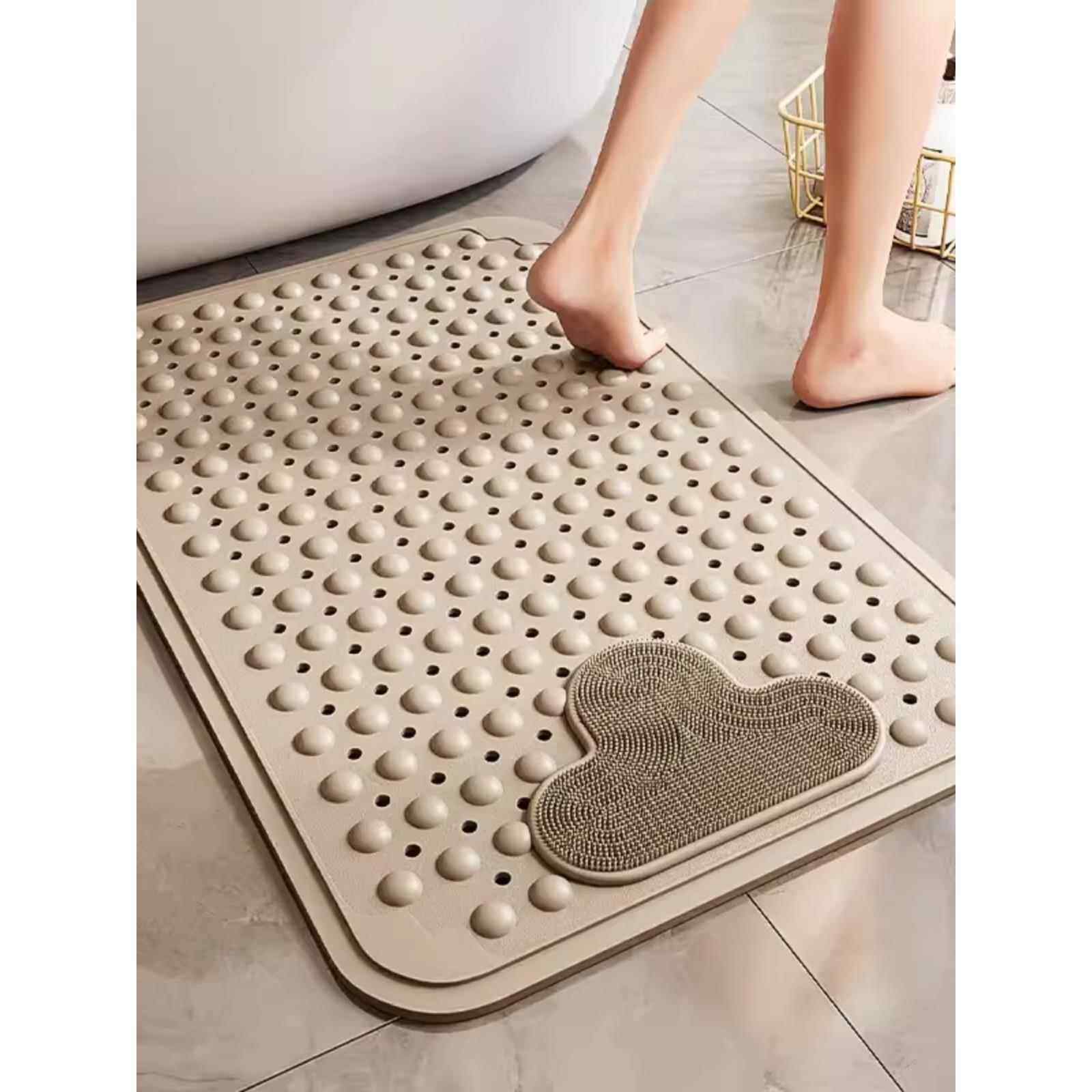 德国环保型浴室防滑垫淋浴房浴室浴缸儿童防滑脚垫按摩地垫