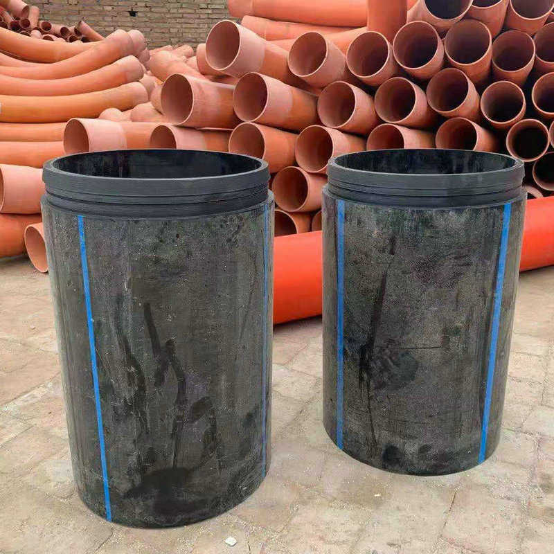 厂家PE置换管 城市管道修复置换管 自锁式非开挖拖拉顶管PE短管