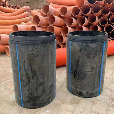 厂家PE置换管 城市管道修复置换管 自锁式非开挖拖拉顶管PE短管