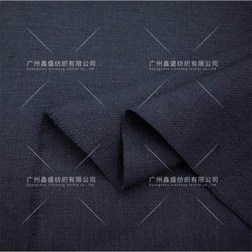 毛麻花呢 亚麻羊毛交织 精纺斜纹 男女新款时装美利奴面料W81929