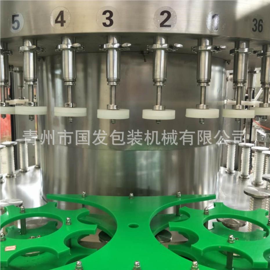 全自负压果汁饮葡萄酒灌装动料机 红生酒灌装694产线