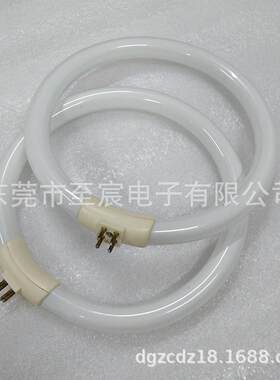 现货三基色环形荧光灯管T5 22W6400K白光 放大镜台灯灯管 外四针
