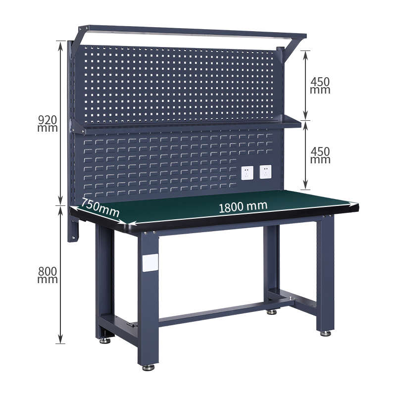 重型钳工工作台防静电维修车间组装操作台电工实验模型装配检验台
