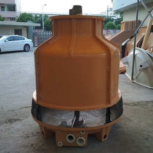 机械通风冷却塔圆形冷却塔 逆流式小型高温玻璃钢散热冷水塔厂家