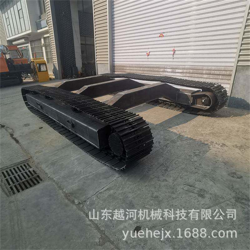橡胶带钢制底盘机械越河机械NT-L3G型号履带底盘底盘履带底