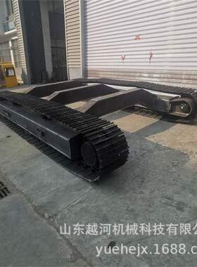 橡胶带钢制底盘机械越河机械NT-L3G型号履带底盘底盘履带底
